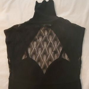 bebe Tops - Babe Black Sleeveless Top bebe Tops - Babe Black Sleeveless Top
